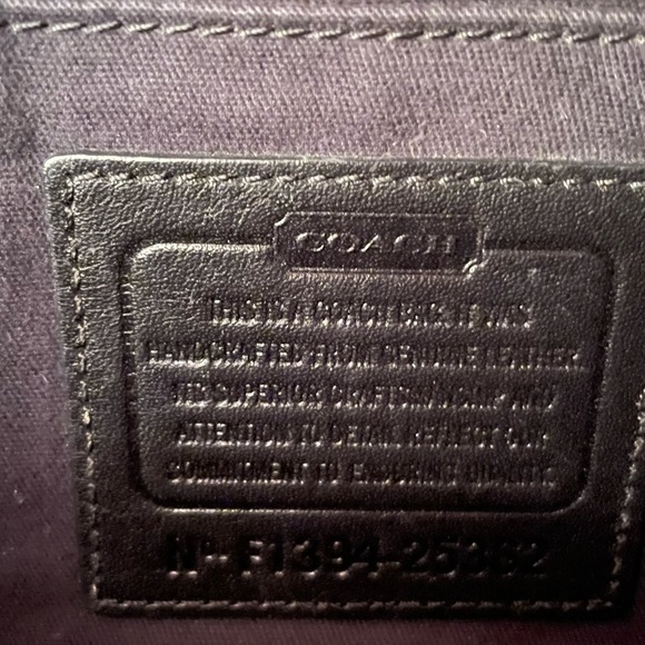 Coach Crossbody Chain Purse Black - Picture 4 of 7